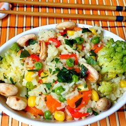Indian-Style Vegetable Rice Recipe