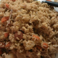 Egg and Vegetable Fried Rice Recipe