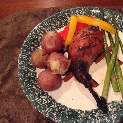 Grilled Garlic Rabbit Recipe