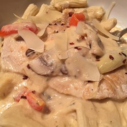 Creamy Lemon Chicken with Pasta Recipe