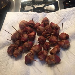 Water Chestnuts Wrapped in Bacon Recipe