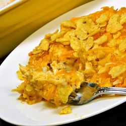 Cheesy Buffalo Chicken Casserole Recipe