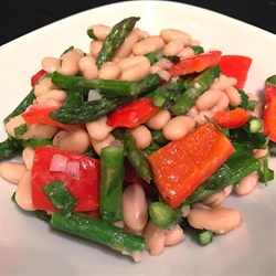 Fresh Asparagus and White Bean Salad Recipe