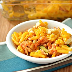 Buffalo Chicken Macaroni and Cheese Recipe