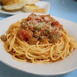 Red Bowl Spaghetti Recipe