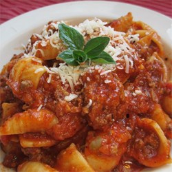 Conrad's Spaghetti and Meat Sauce Recipe