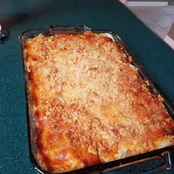 Parmesan-Crusted Au Gratin Potatoes and Onion Recipe