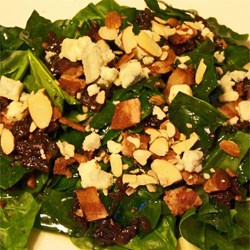 Spinach-Gorganzola Salad Recipe