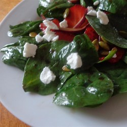 Perfect Spinachberry Salad Recipe