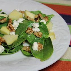 Spinach and Goat Cheese Salad Recipe