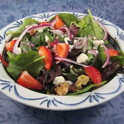 Summer Strawberry Salad  Recipe