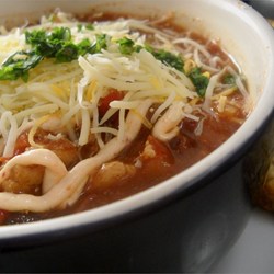 Gobble Gobble Chili with Chipotle Baja Sauce Recipe