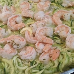 Zucchini Noodle Shrimp Scampi Recipe