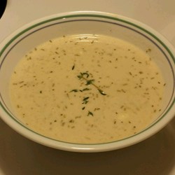 Creamy Cauliflower and Asiago Soup Recipe