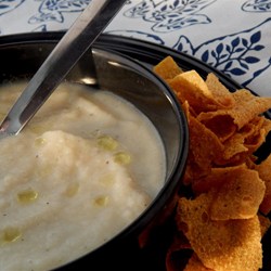 Cauliflower Soup drizzled with White Truffle Oil Recipe