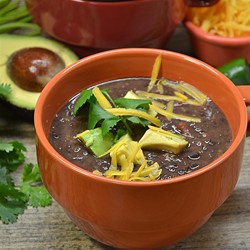 Easy and Super Delicious Black Bean Soup Recipe