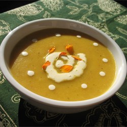 Carrot Soup with Potatoes and Cream Recipe