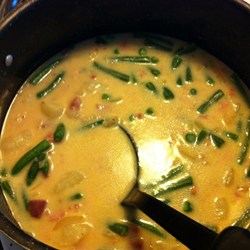 Creamy Green Bean and Potato Soup Recipe
