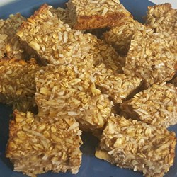 Vegan Coconut-Oat Bars Recipe