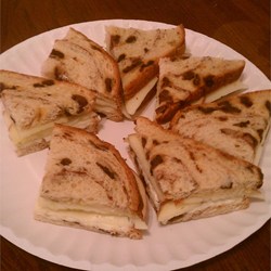 Cinnamon Apple and Havarti Tea Sandwiches Recipe