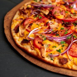 Cheesy Cracker Bread Pizza Recipe