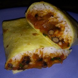 Black Bean and Rice Burritos Recipe