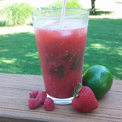 Strawberry-Raspberry Mojito Recipe