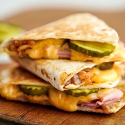 Ham & Gouda Quesadilla Recipe