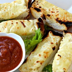 Blue Cheese and Garlic Bread Recipe