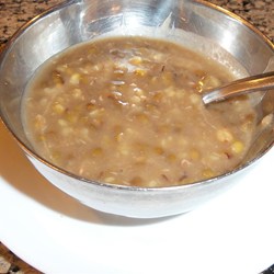 Mung Beans Cooked in Sweet Syrup Recipe