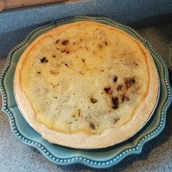 Buttermilk Raisin Pie Recipe