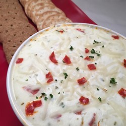 Cheesy White Pizza Dip  Recipe