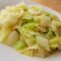 Buttered-Braised Cabbage Recipe