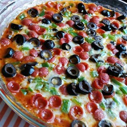 Hot Pizza Dip Recipe