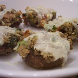 Dinah's Stuffed Mushrooms Recipe