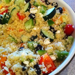 Party-Size Greek Couscous Salad Recipe