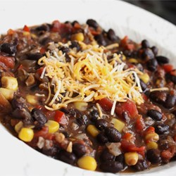 Black Bean Chili Recipe