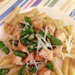 Asparagus, Chicken and Penne Pasta Recipe