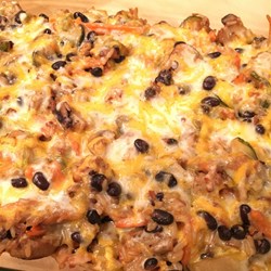 Brown Rice and Black Bean Casserole Recipe