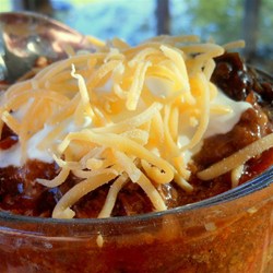 Touchdown Chili Recipe