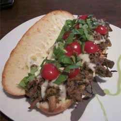 Pulled Pork Pesto Sandwich Recipe