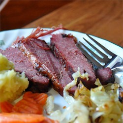 Braised Corned Beef Brisket Recipe
