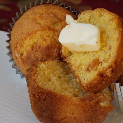 Brown Butter Pineapple Corn Muffins Recipe