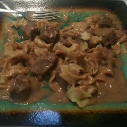 Beef Stroganoff with Noodles Recipe