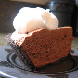 Rich Chocolate Truffle Pie Recipe