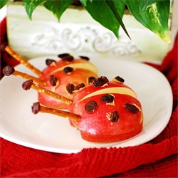Apple Ladybug Treats Recipe