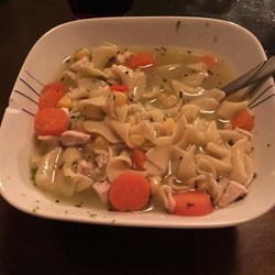 Spicy Chicken Noodle Soup Recipe