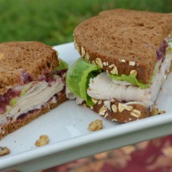 Karla's Nutty Turkey Cranwich Recipe