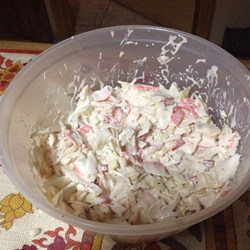 Imitation Crabmeat Salad Recipe