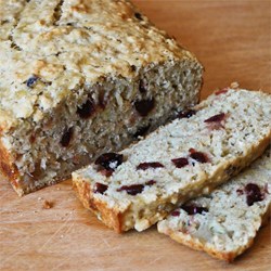 Cranberry Banana Oat Bread Recipe